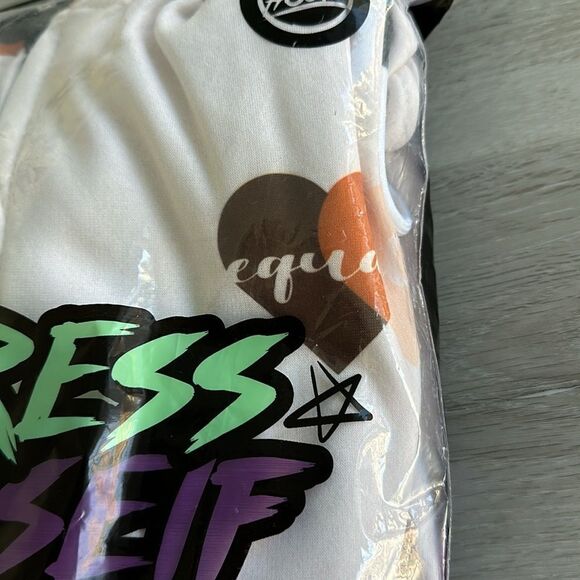 FreshHoods Humanity Equality Zip Up Hoodie Beige 3XL NWT IN PACKAGE - Picture 5 of 7